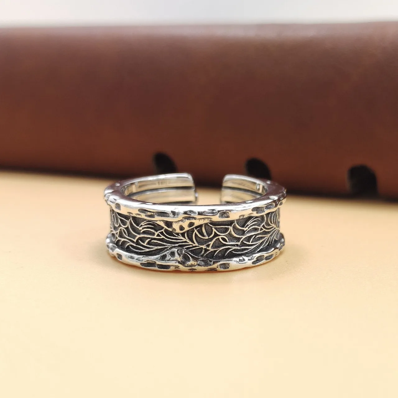 Tangcao ring Silver 925 female special-interest design fashion personality ins cold wind index finger ring