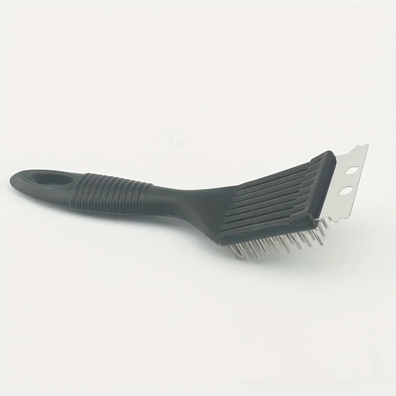 Barbecue Grill Brush Steel Wire Bristles BBQ Cleaning Brushes Durable Cooking Outdoor Home Use Washing Kit Accessories image 5