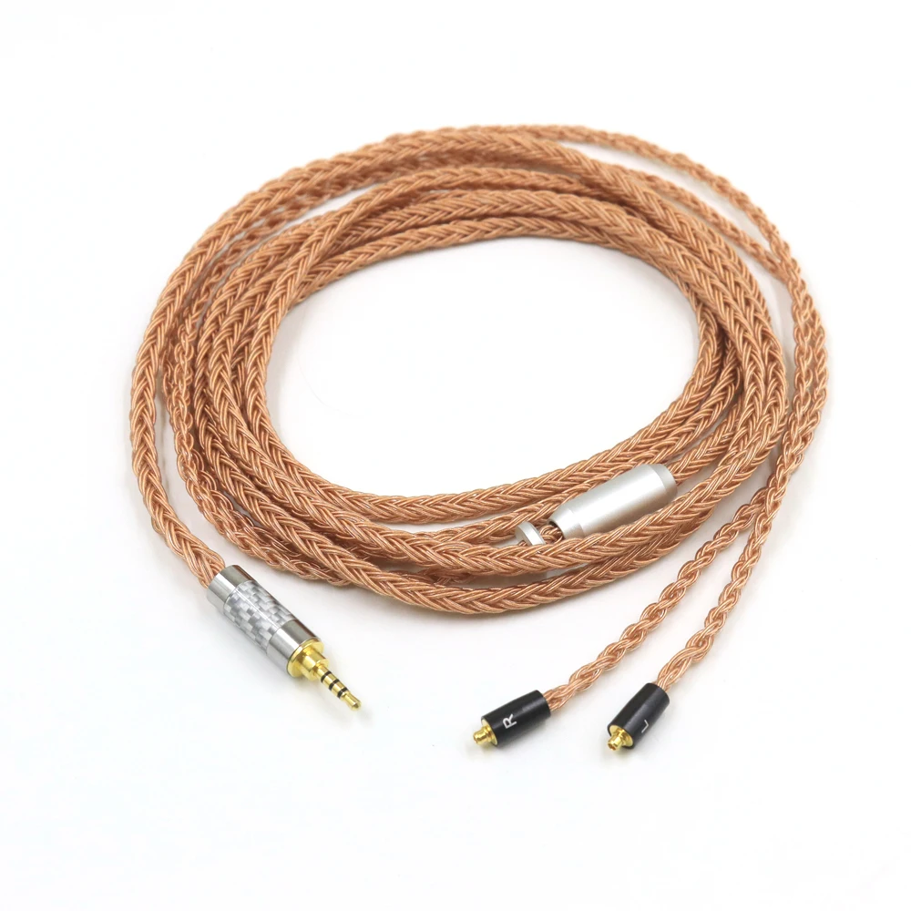 Headphone Replacement Cable XLR 2.5mm 4.4mm Balanced 16 Core 99% 7N OCC For AKG N5005 N30 N40 MMCX Sennheiser IE300 IE900