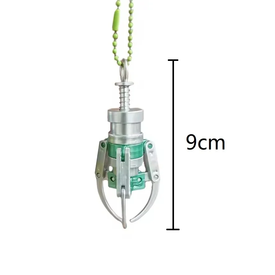 Puppenautomat Greif-Clip Schlüsselanhänger, Clipbarer Simulierter Mini-Farbklauen-Schlüsselanhänger, Taschenanhänger, Accessoires für Partygeschenke – Detail 5