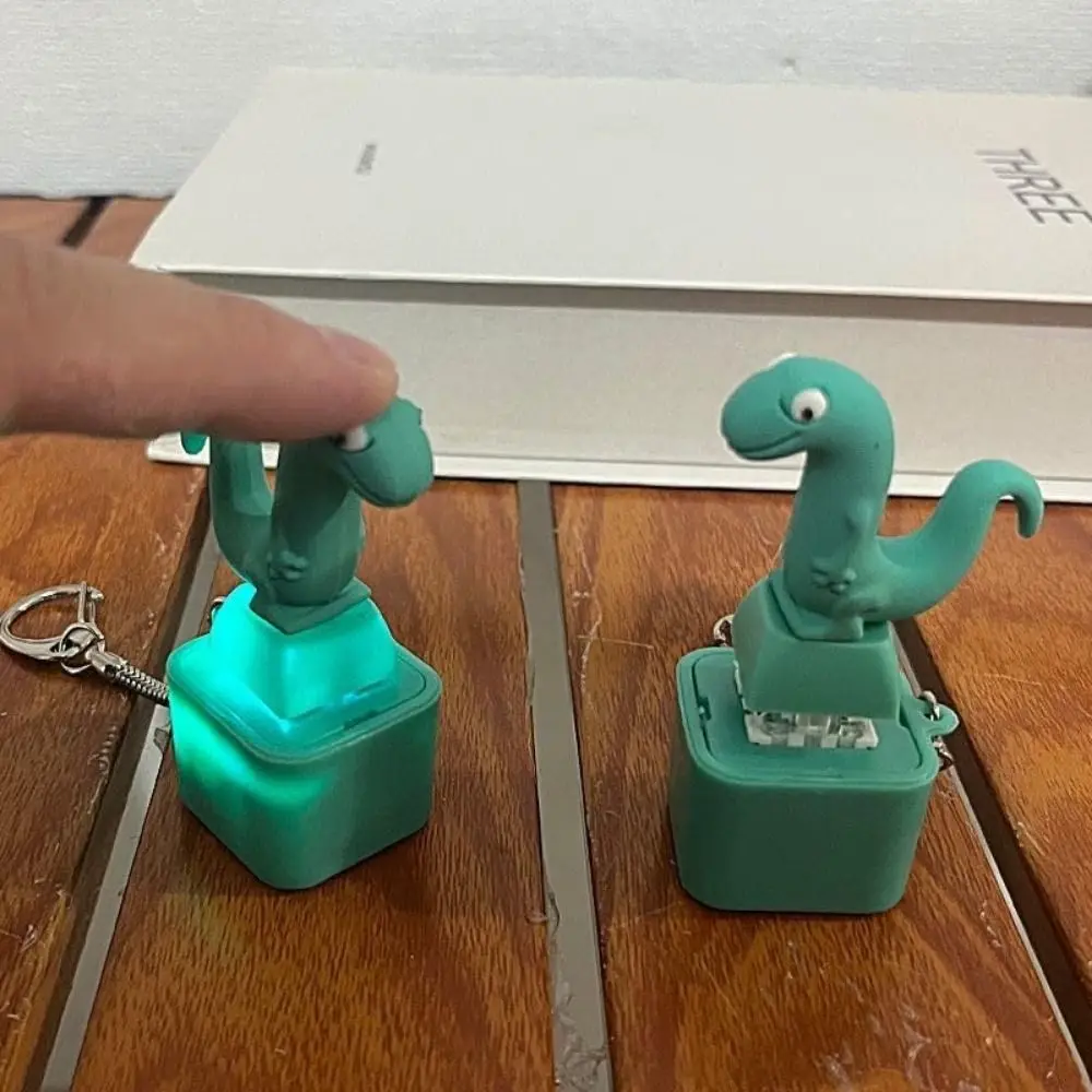 Llaveros de animales recargables, llavero para aliviar el estrés, llavero de lagarto portátil, sonido para apretar, alivio de la ansiedad