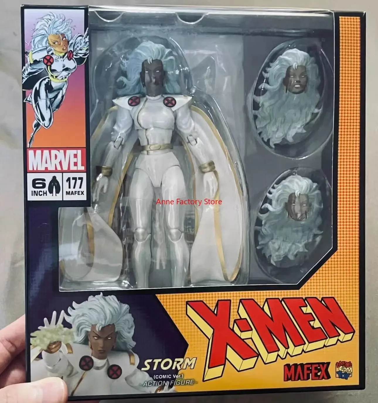 Original Mafex 177 Mafex Storm Comic Ver X-men In Stock Anime Collection Figures Model Toys Gifts view 6