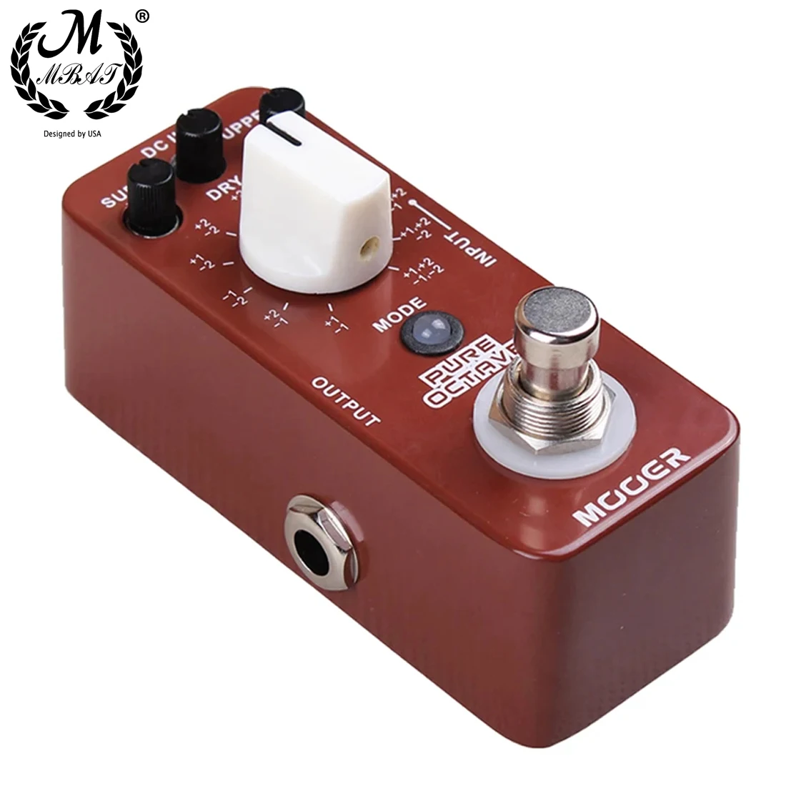 

MOOER Pure Octave Guitar Effects Pedal 11 Octave Modes Pedal Electric Guitar Parts Accessories True Bypass Full Metal Shell