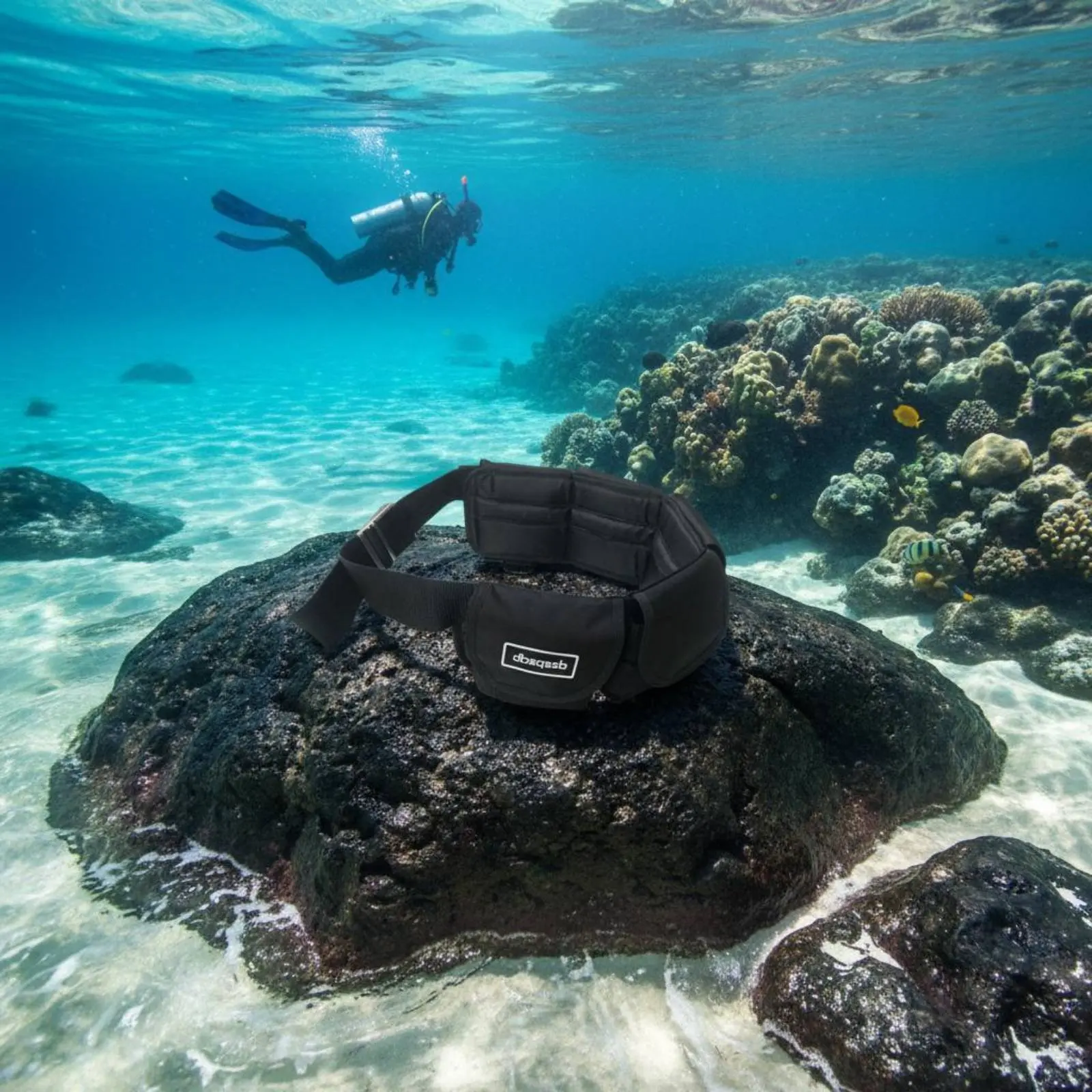 weight-pocket-set-adjustable-quick-release-weight-belt-corrosion-resistant-easy-to-use-for-freediving