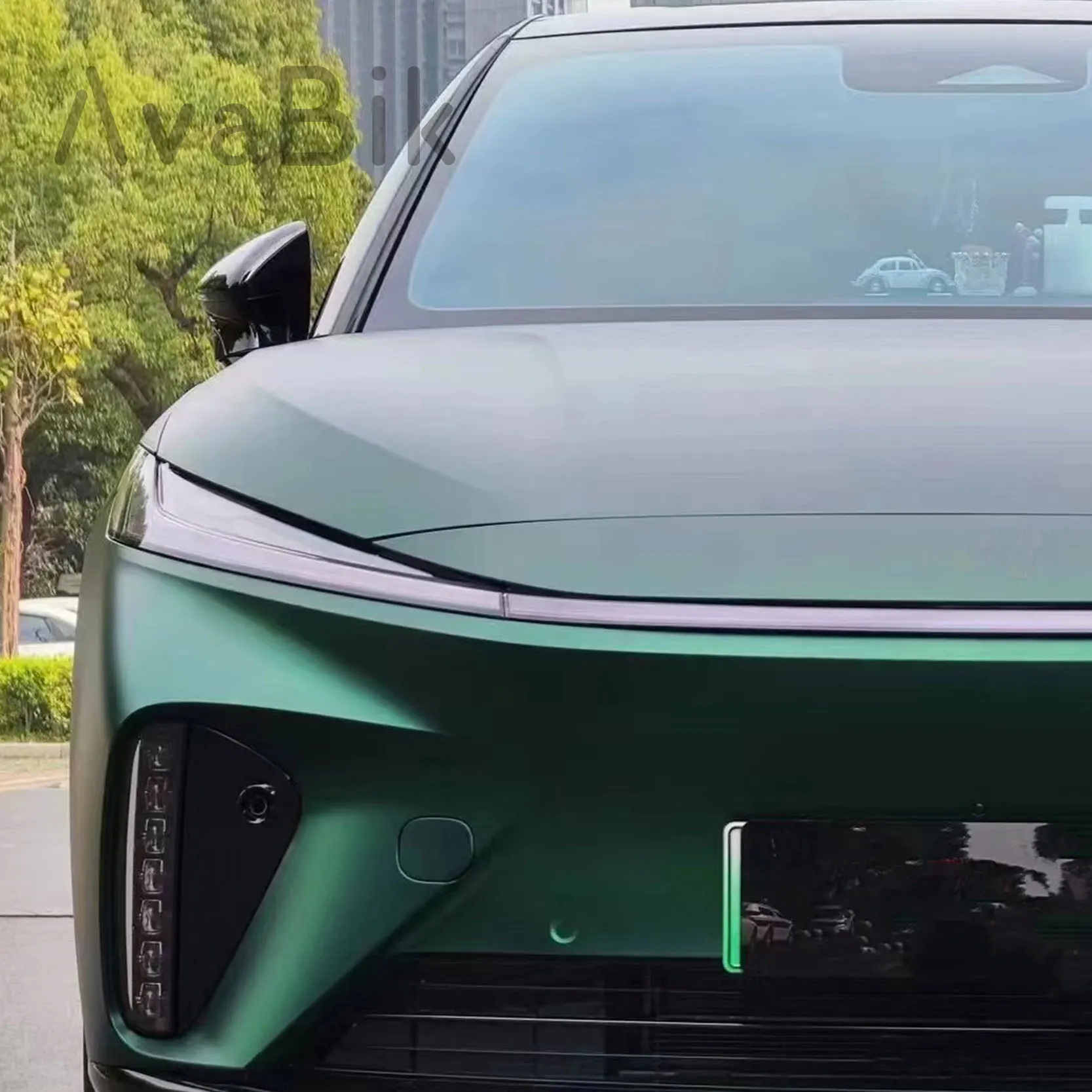 

Car Stickers Matte Venom Green Vinyl Car Body Wrap Color Changing Film With Air Release For Vehicle Motorcycle Bicycle Styling