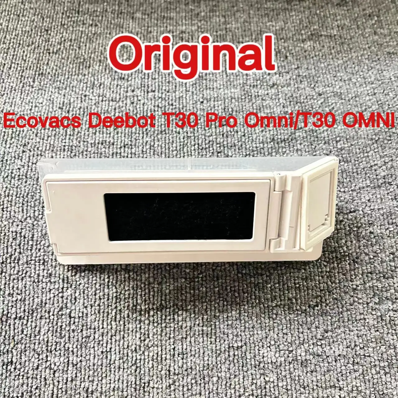 

Ecovacs Deebot T30 Pro Omni/T30 OMNI/YEEDI M12 Pro Robot Vacuum: Original Dust Bin with Minor Cosmetic Flaws
