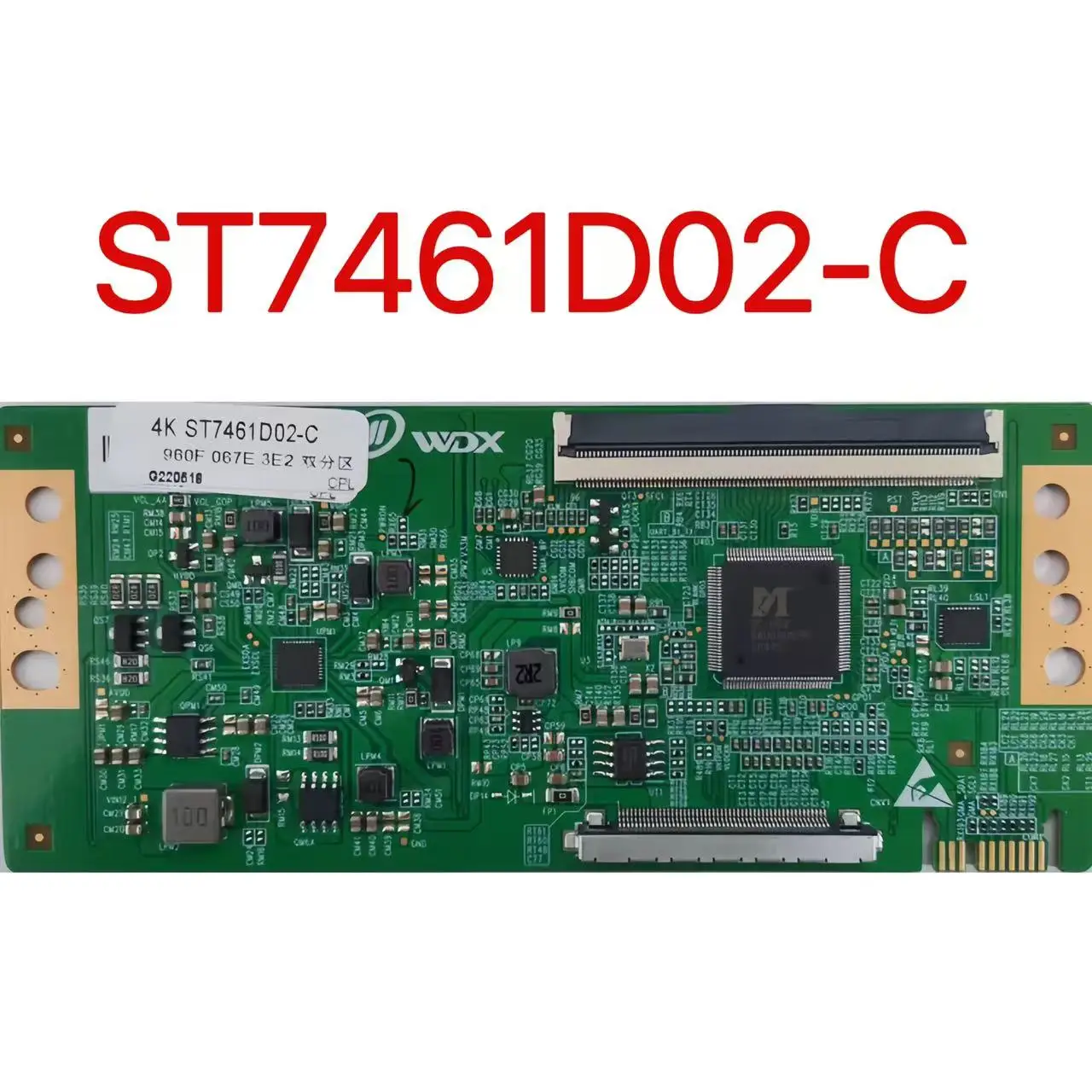 Newly upgraded Huaxing 75 inch logic board ST7461D02-C 4K 2K single port 96PIN