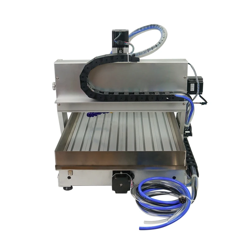 4 Axis 1.5KW USB CNC Router 3020 Metal CNC Cutting Milling Machine Water Tank Wood Aluminum Engraving Carving Lathe Tool