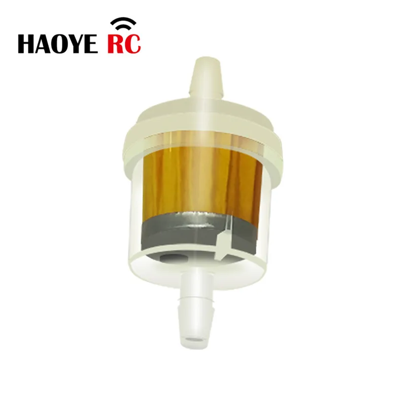 Haoye 2 Pcs  RC Model Oil Filter Inline Gas Fuel Filter Gasoline Filters Tool For RC Plance RC Motorcycle Accessories