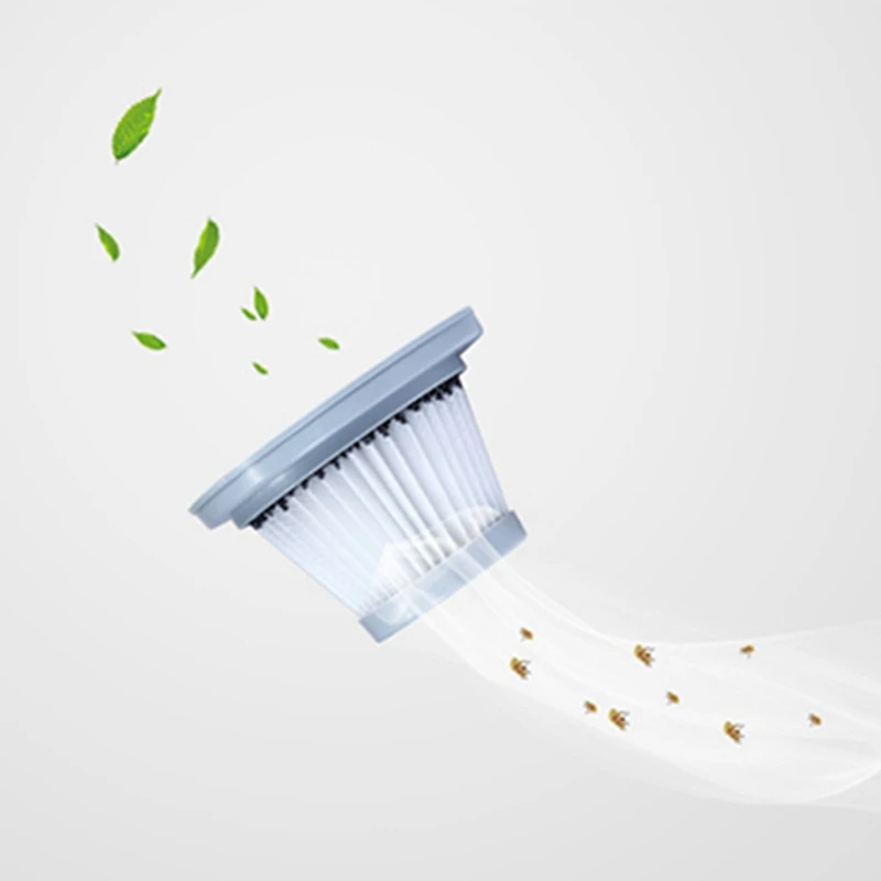 10ชิ้น HEPA Filter สำหรับ Deerma DX118C DX128C ไร้สายเครื่องดูดฝุ่นแบบมือจับอุปกรณ์เสริม