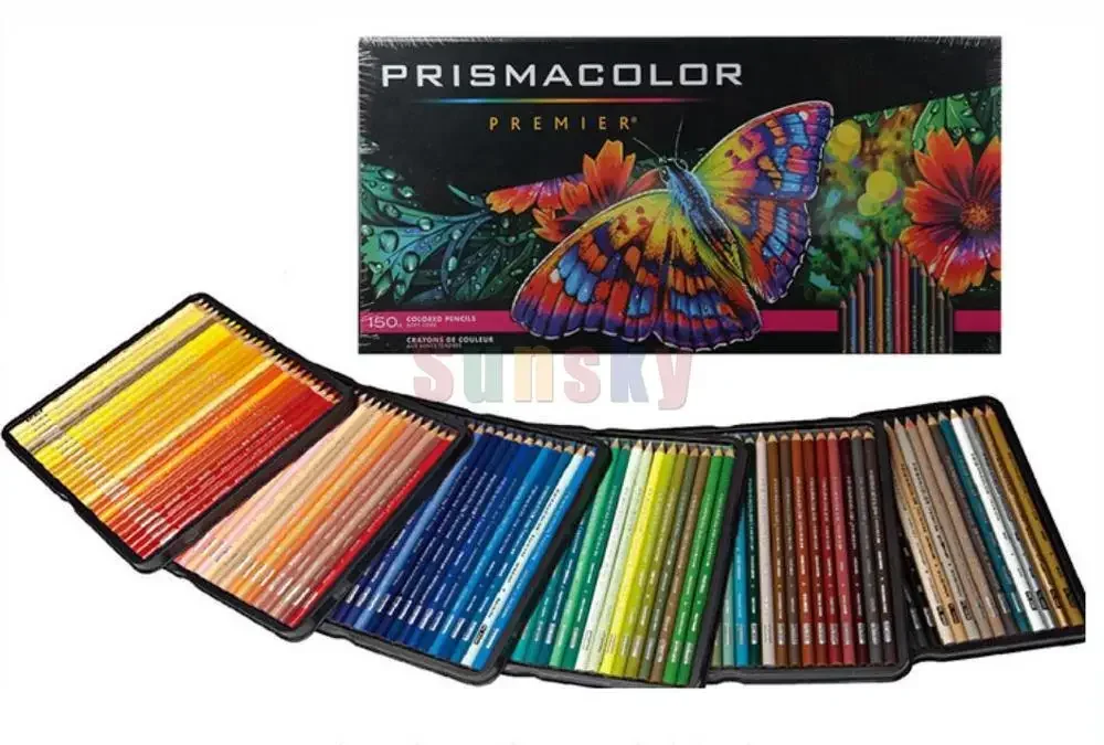 lapis de cor USA Sanford Prismacolor Premier 132 150 colors oil colored pencil 3.8MM soft core for design hand drawing painting