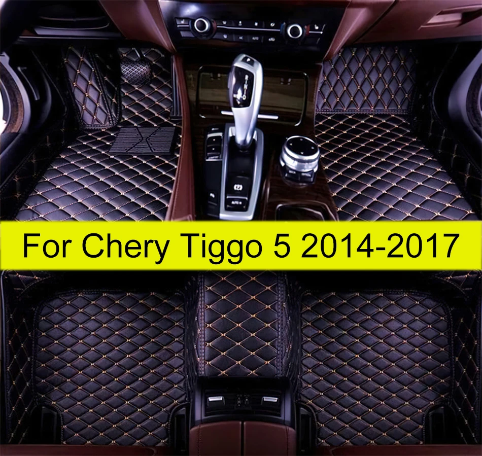 

Автомобильные напольные коврики для Chery Tiggo 5 2014 2015 2016 2017, индивидуальные автомобильные накладки на ножки, интерьерные аксессуары