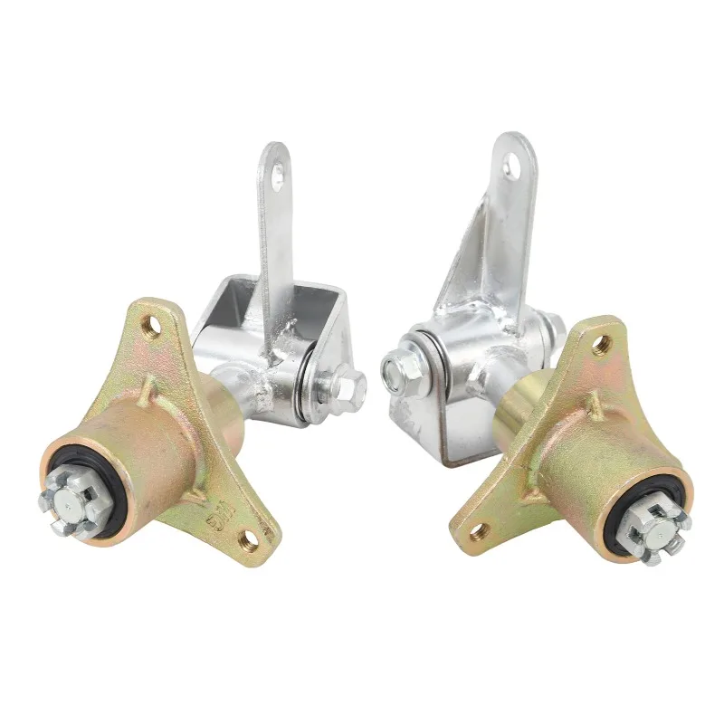 

1 Pair 14mm 3 Stud Front Wheel Hub Assemblies & Steering Spindles - Durable Alloy Steel, Enhances Driving Safety for Drift Trike