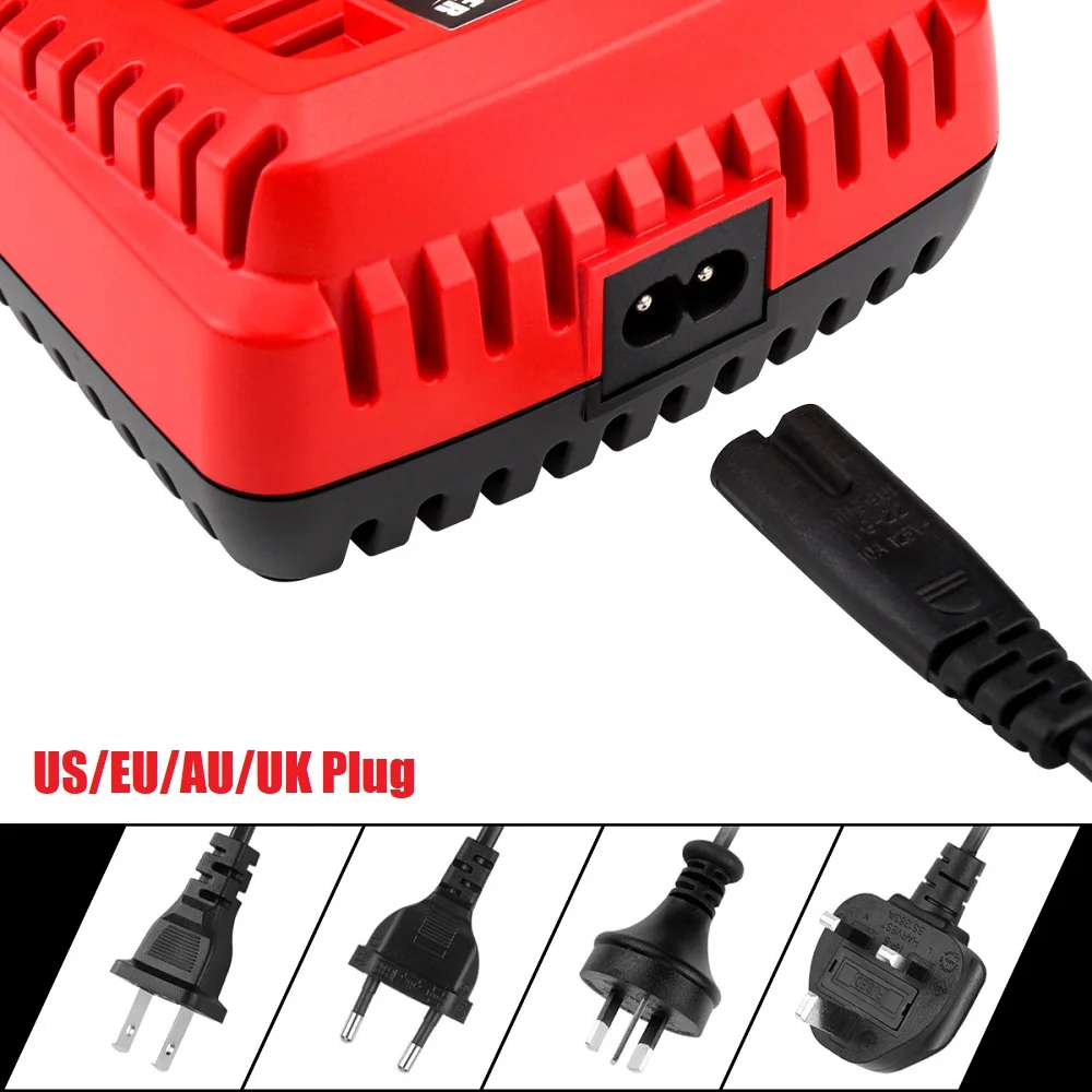 3A Li-Ion Battery Charger 10.8V 12V Lithium Power Replacement Short Circuit Protect For Milwaukee M12 N12 48-59-2401 48-11-2402