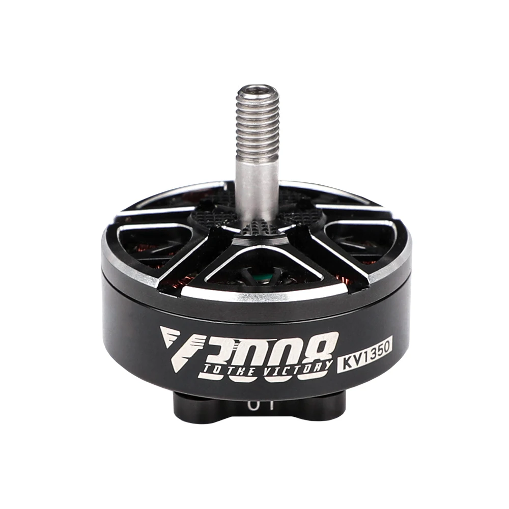 T-motor V3008 1155KV/1350KV/1500KV Motor Base 19 * 19mm 7-8 Inch Efficiency Motor Light Weight UAV Model Accessories