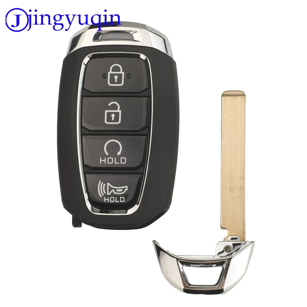 Jingyuqin 433MHZ 95440-J9400 ID47Chip TQ8-FOB-4F43 433Mhz Untuk Hyundai Kona 2021 Kartu Pintar Remote Kunci Mobil Mendukung Pisau Pemotong