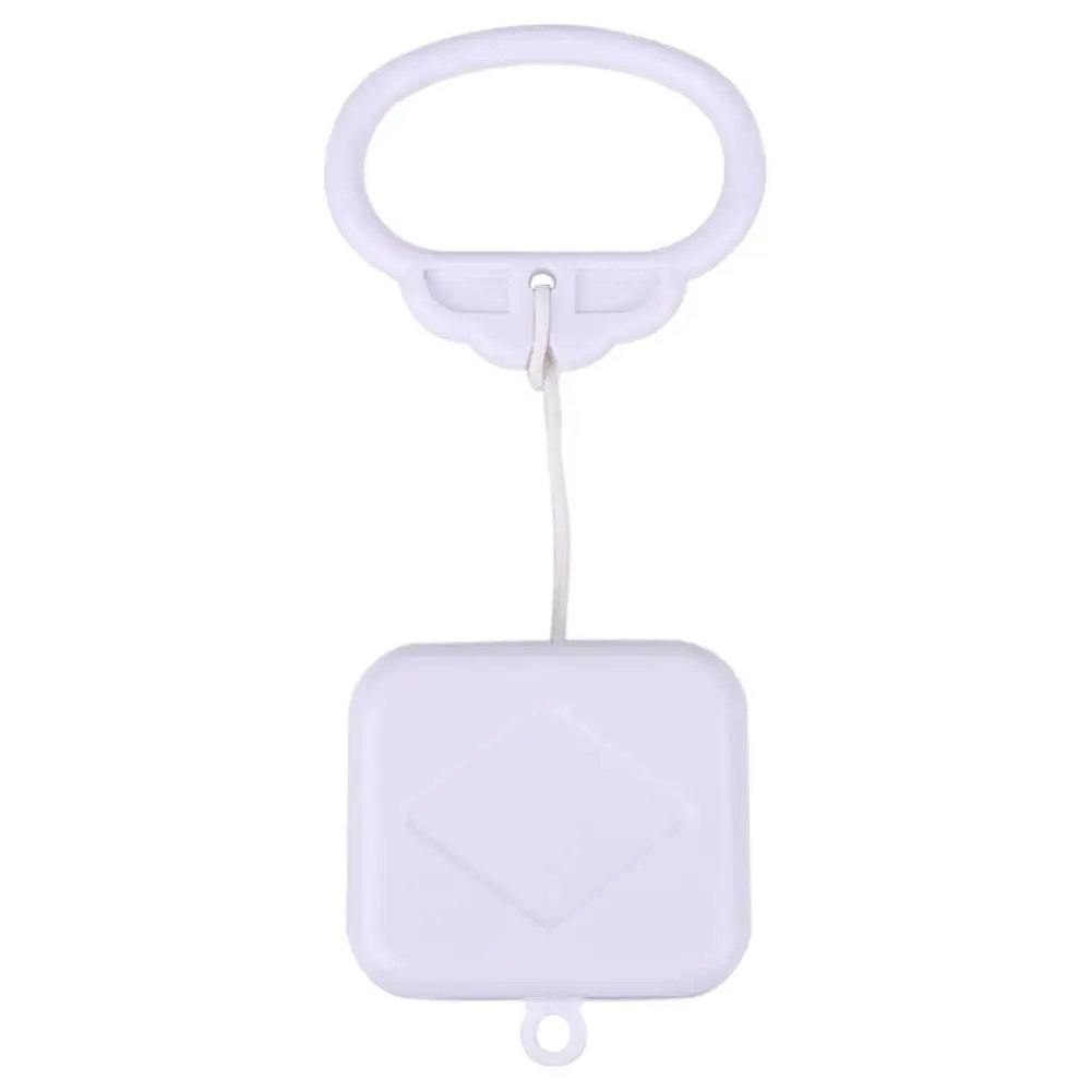 Creative Simple Pull Ring Music Box White ABS Eight-tone Ring Rope Mini DIY Baby Toy Baby Toy Accessories