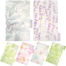 6 Pcs Index Labels tab divider Notepad Dividers Binder Binder Separators with Tabs Disc Page Dividers Insertable Dividing Line