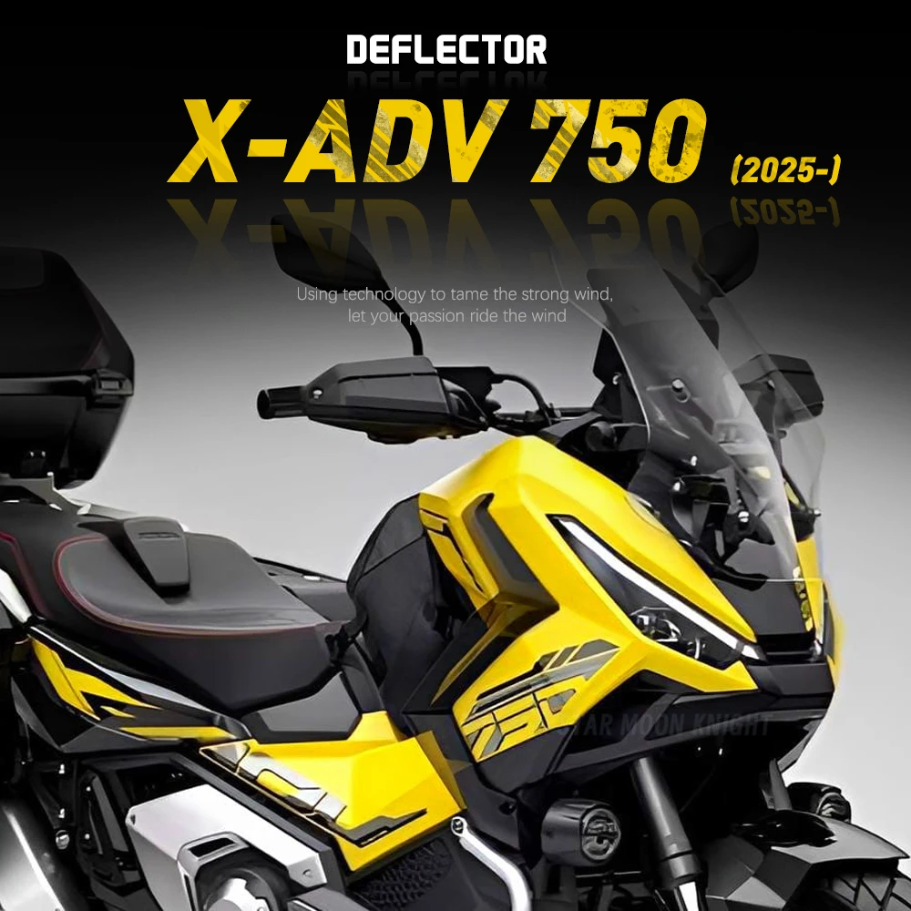 xadv 750 2025 2026 Motorrad-Luftabweiser für Honda X-ADV750 X ADV 750 Zubehör Windabweiser Beinverkleidung Seitenwindschutzscheibe