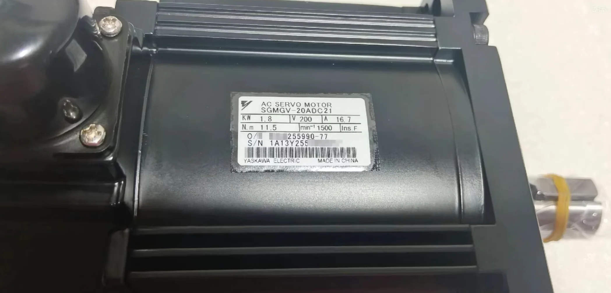 

SGMGV-20ADC21 Brand new Servo Motor Fast shipping，In Stock，SGMGV 20ADC21