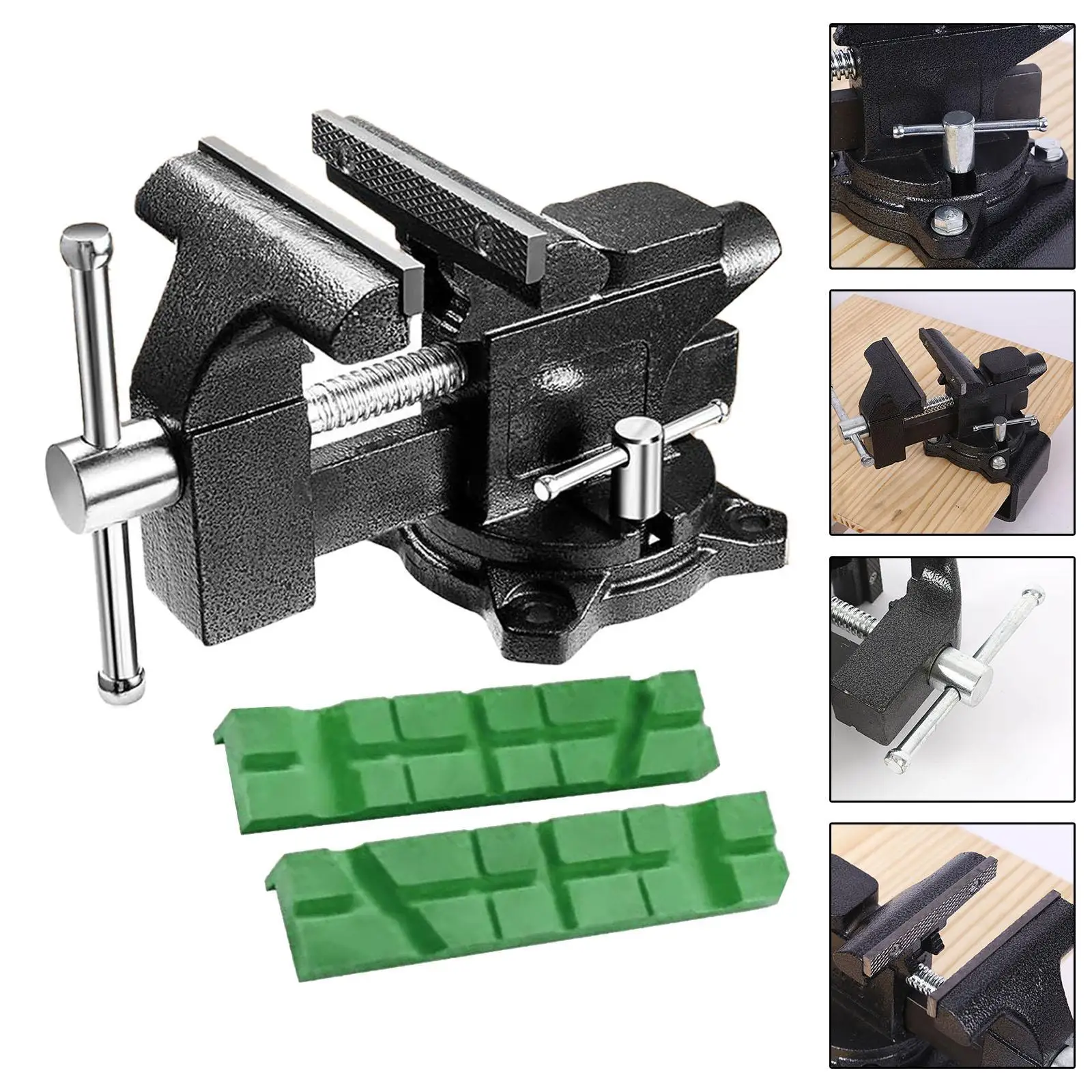 Bench Vise 6inch Premium for Clamping Workshop DIY Use Electronics Soldering