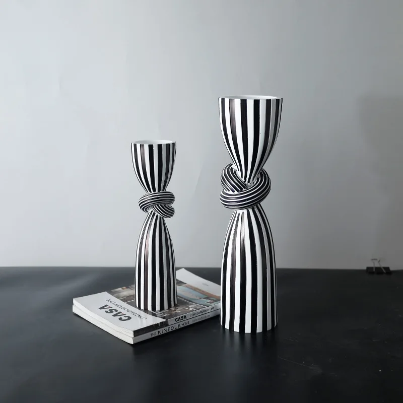 الإبداعية مخطط الشمعدان زخرفة غرفة المعيشة المنزلي زخرفة الراتنج الحرف مكتب #3