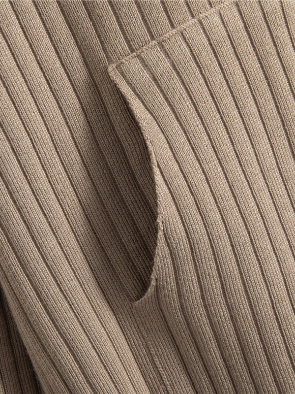 مجموعة نسائية عصرية مضادة للشيخوخة من قطعتين: بنطلون واسع وسترة، أنيقة لفصلي الربيع والخريف