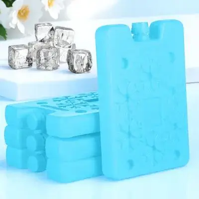 4Pcs Ice Packs for Lunch Box Freezer Packs Reusable Cooler Ice Blocks Strong Thick Pe Material Easy Use Freezer Pack view 6