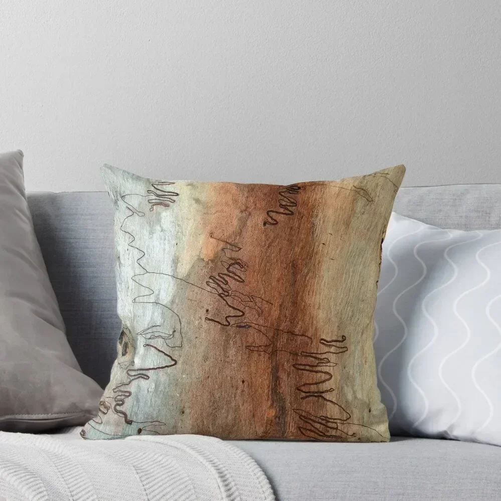 Scribbly Gum Throw Pillow Sofa Cushions luxury decor Luxury Pillow Case pillow