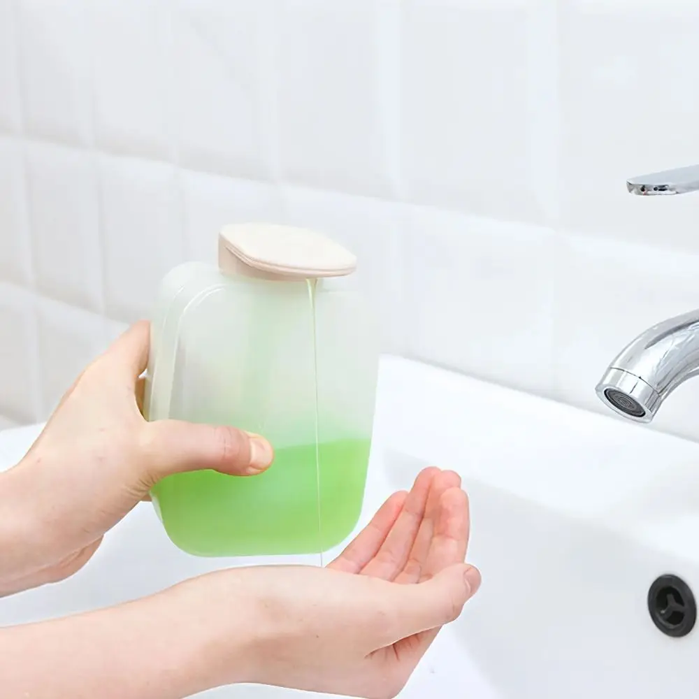 

Wall Mounted Suction Cup Soap Dispenser Punch-free Press Type Hand Liquid Soap Dispenser ABS Waterproof Liquid Soap Distributor