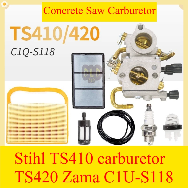 

Карбюратор TS410 Карбюратор для бетонной пилы TS420 Zama C1U-S118