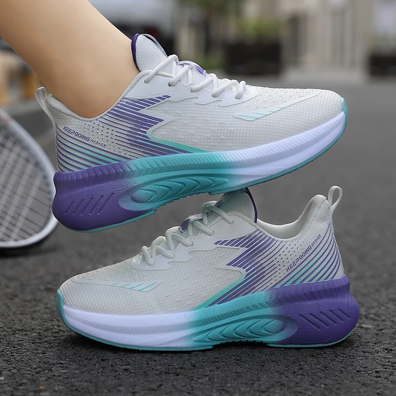 

2023 New Tennis Shoes Women's Outdoor Walking Shoes Summer Mesh Leisure Park Jogging Shoe Sizes 35-41