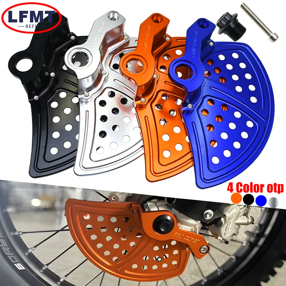 

Motorcycle Front Brake Disc Guard Protector Cover For KTM SX SX-F XC XC-F EXC EXC-F XC-W XCF-W Six Days TPI 125-500 2016-2023