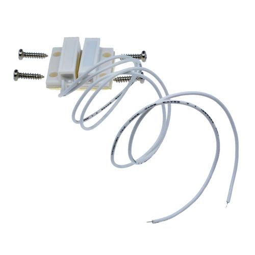 Imagen 2 del producto MC-38 Detector de Sensor de ventana de puerta con cable interruptor magnético normalmente cerrado o normalmente abierto NC/NO para sistema de alarma de seguridad para el hogar