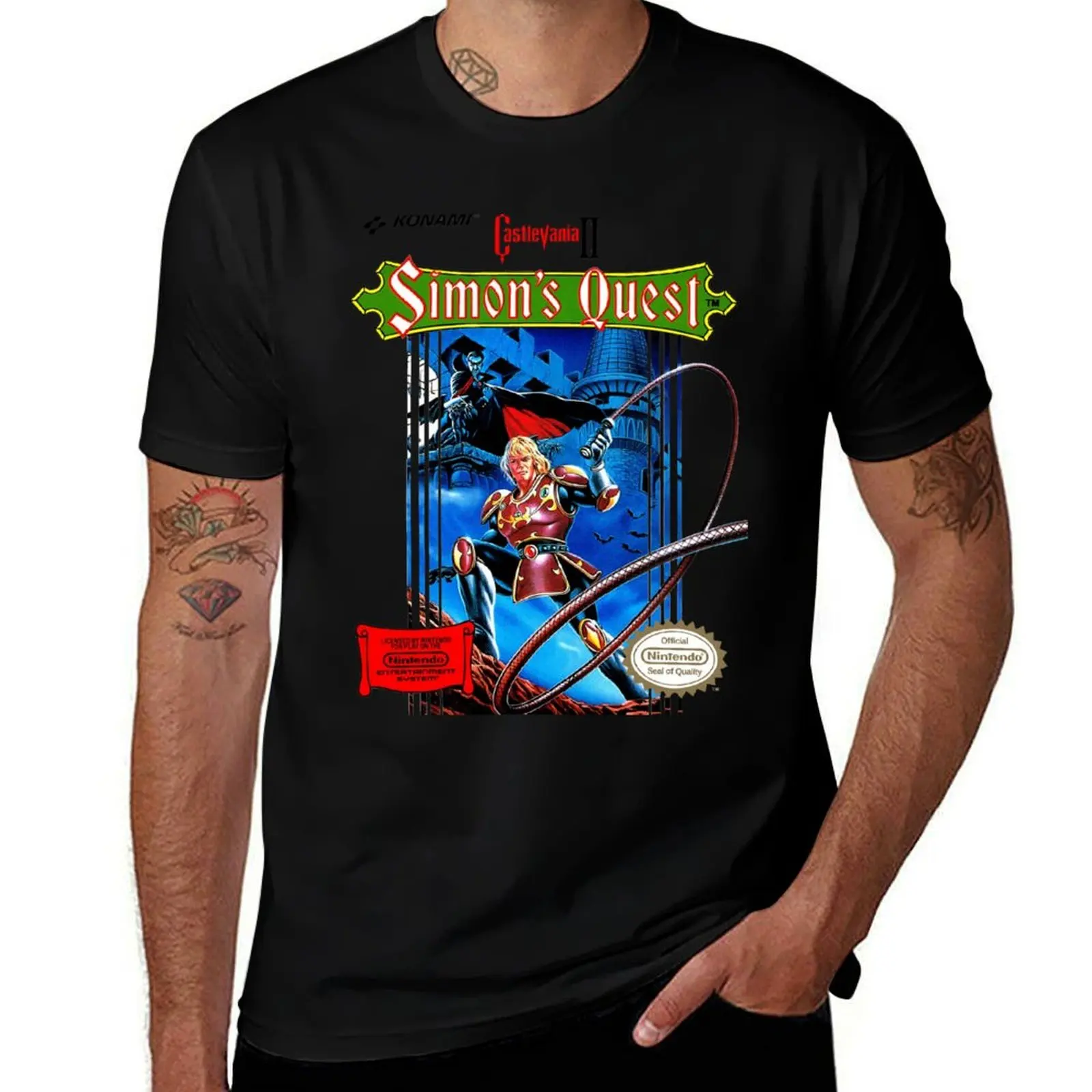 

Castlevania 2 T-Shirt t shirts for man graphic cars funny t shirts dark humor T-Shirt