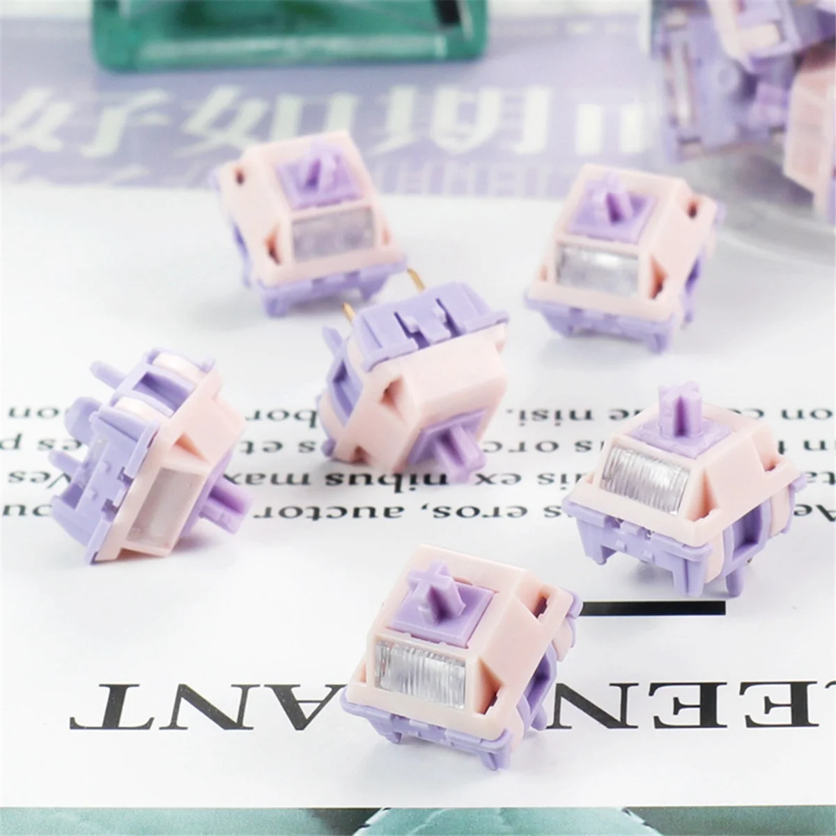 【Prix Drop】 70 pièces MMD princesse V4 commutateur 5 broches axe linéaire corps commutateurs échange à chaud 45g pour bricolage clavier mécanique