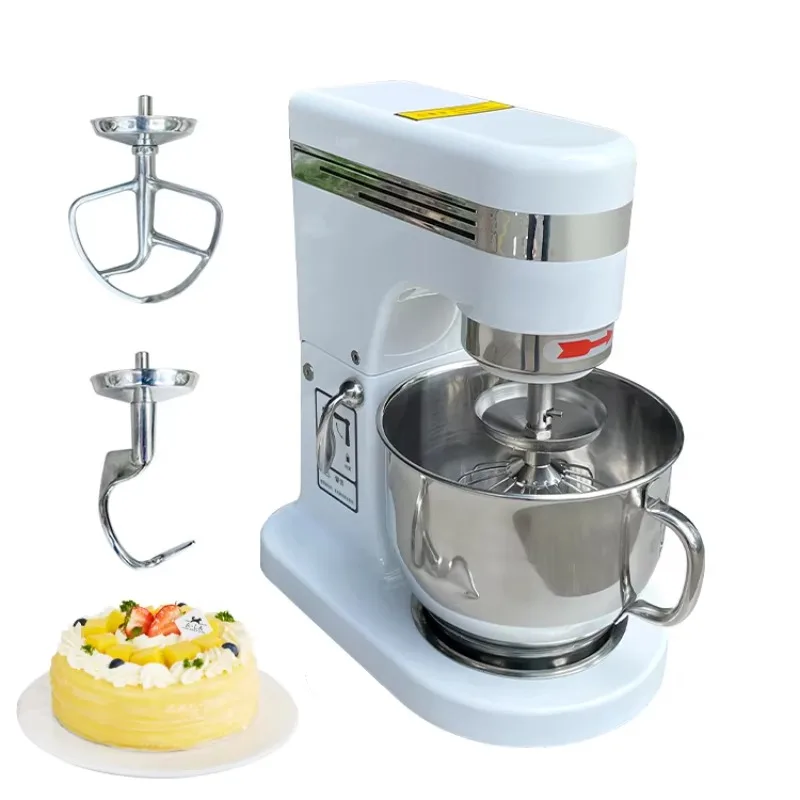 Commercial Stainless Steel Electric Dough Mixer Adjustable Speed for Bakery Baking Machinery Equipment