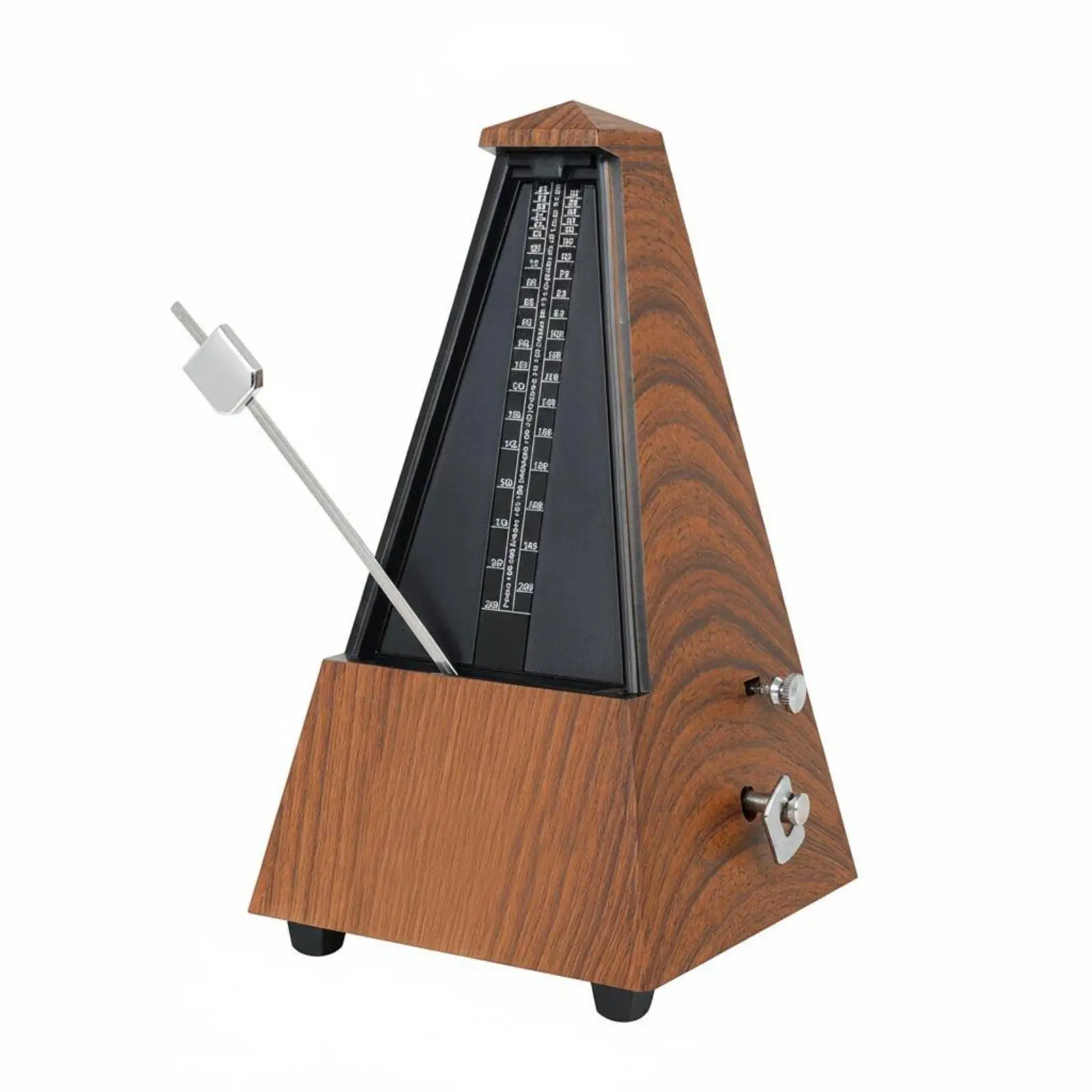 Mechanical Metronome Wood Base Tempo Trainer Universal Timing Tool for Music Learning