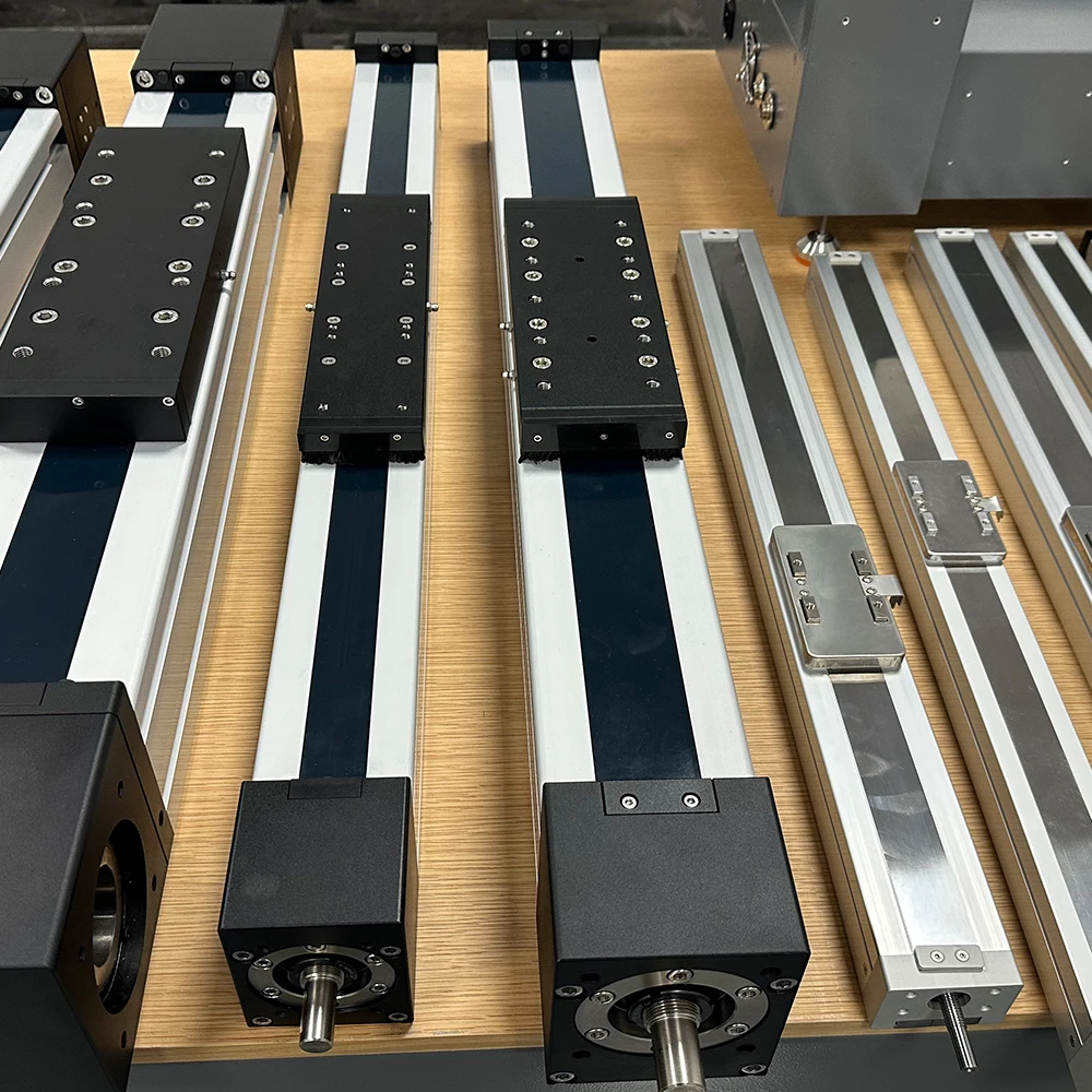 

JTS100 High Quality Linear Motion Actuator 5.5m Stroke With Core Motor Bearing Screw Actuator And Linear Guides