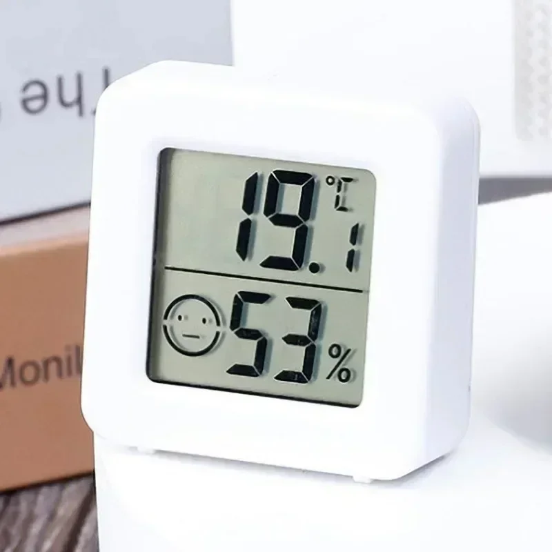 1pcs Mini Thermometer Humidity Meter Sensor Home  Electronic Monitor Indoor Portable Desktop Digital Gauge Room Temperature