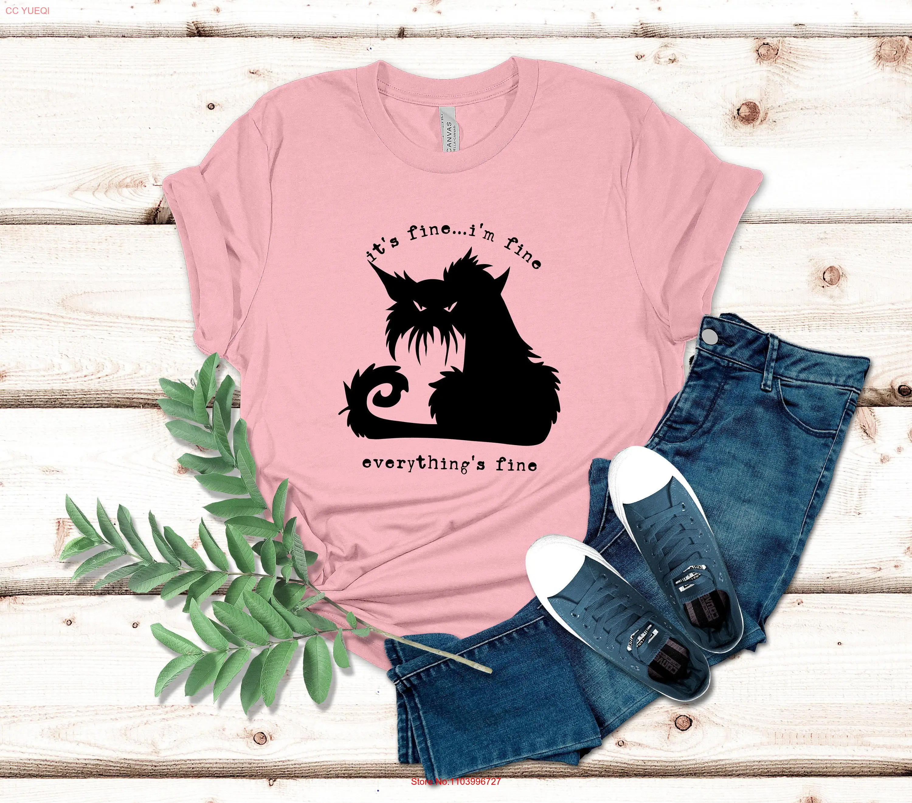 面白いミームTシャツ,皮肉な猫のTシャツ,不安な姿勢,暗いミーム,その素晴らしい,日常のもの,0556