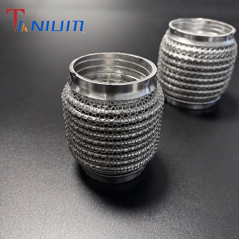 Automobile Exhaust Muffler Exhaust Pipe Good Quality Steel Automobile Truck Exhaust Muffler Flex Pipe