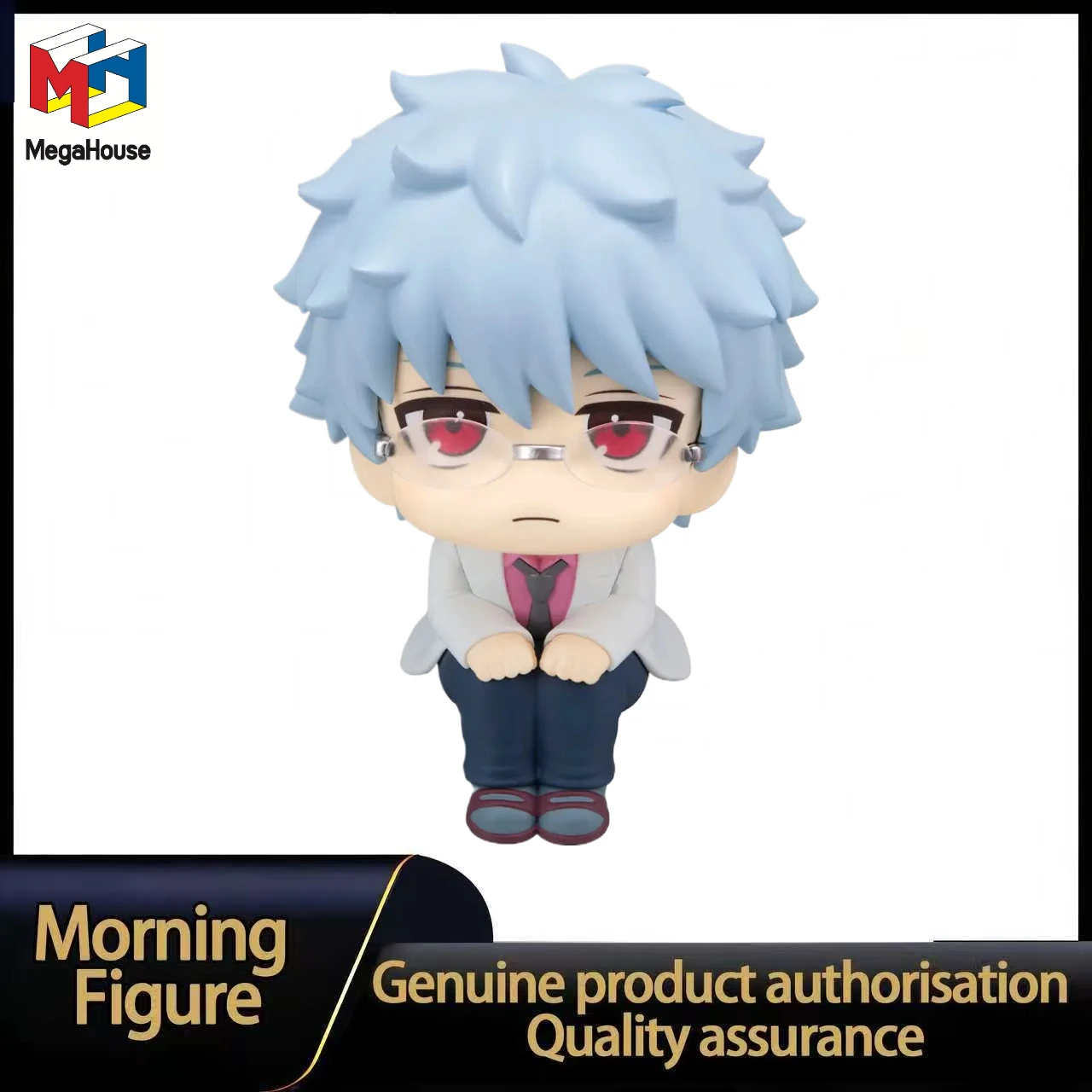 

In Stock MEGAHOUSE Look Up Gintama Mr Ginpachi's Zany Class Sakata Ginpachi Figure Toy Model Collection