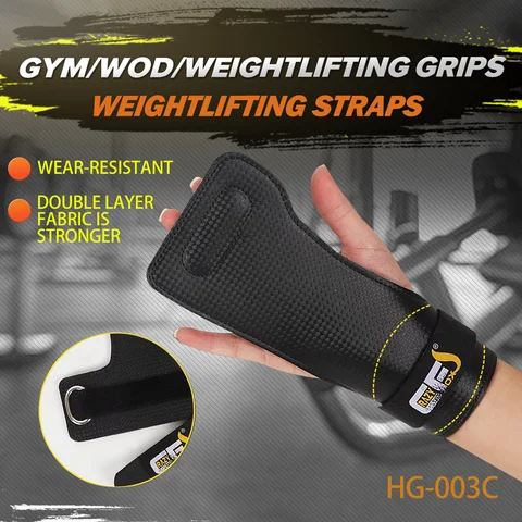 체육관 WOD 그립 보호 손바닥, 데드리프트 피트니스 역도 체육관 장갑