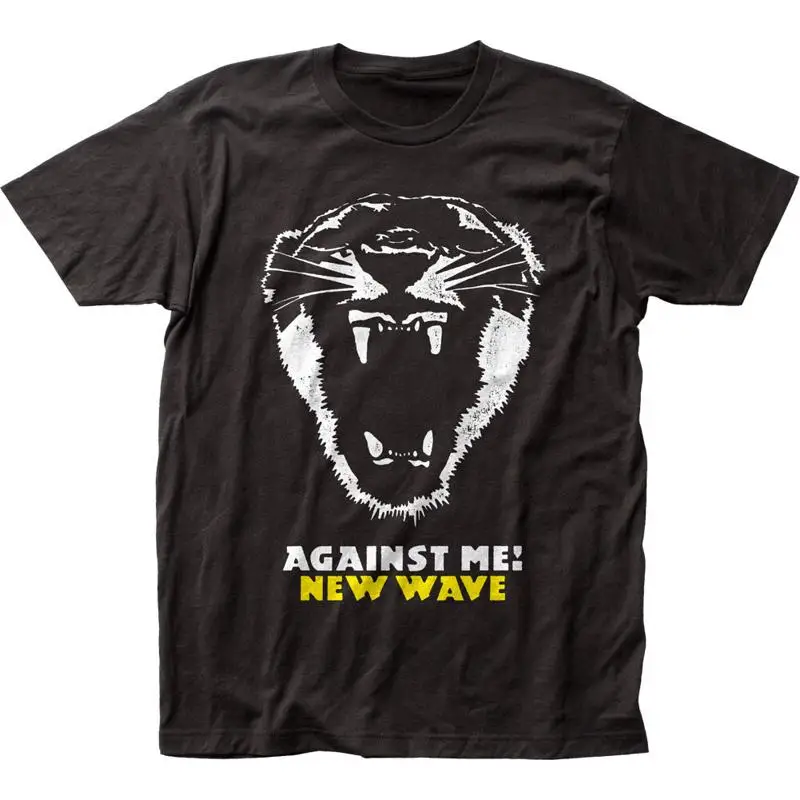 

Against Me New Wave Mens T Shirt Rock N Roll Music Classic Axl Rose Black