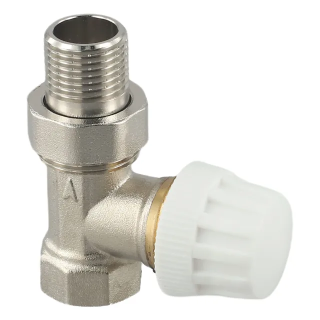 صمام لولبي DN15/DN20/DN25 Brass Thermostatic Regulating Valve Without Thermostatic Head M30x1.5mm Thread Self-regulating Control Va الماء والبخار — تفصيل 4