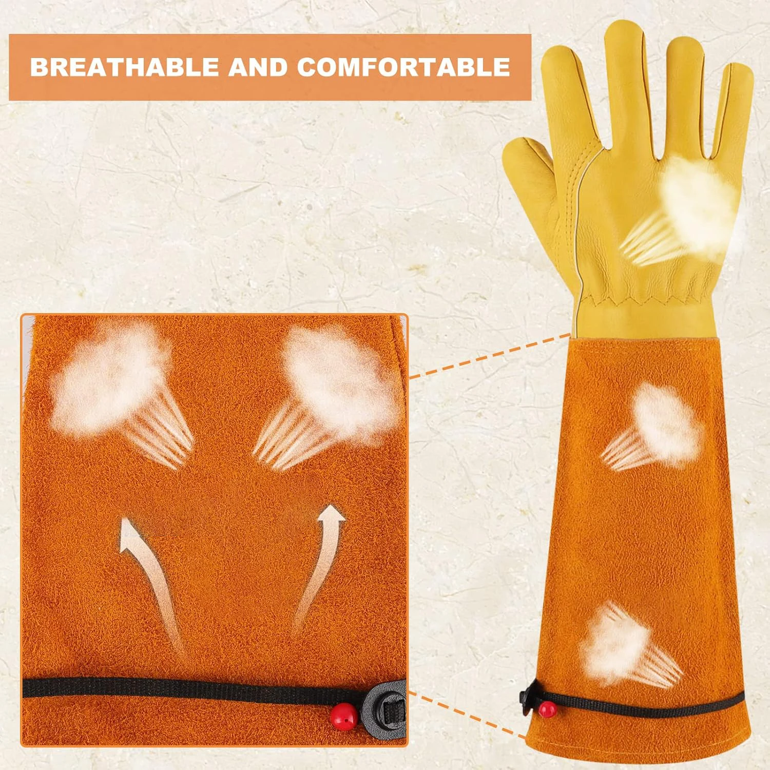 Guanti da Giardinaggio in Pell - Gardening Gloves Thorn Proof Leather recensione e prezzo