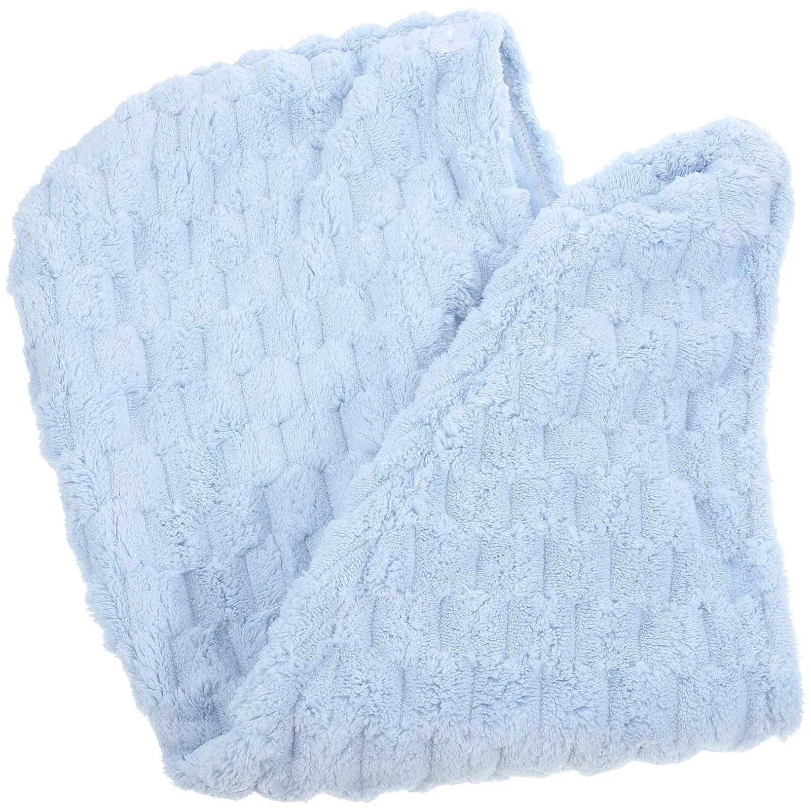 Thickened Hair Towel Wrap for Women Fast Drying Cloud Velour Turban Towel for Wet Hair Drying Bathing Shower Head Wrap
