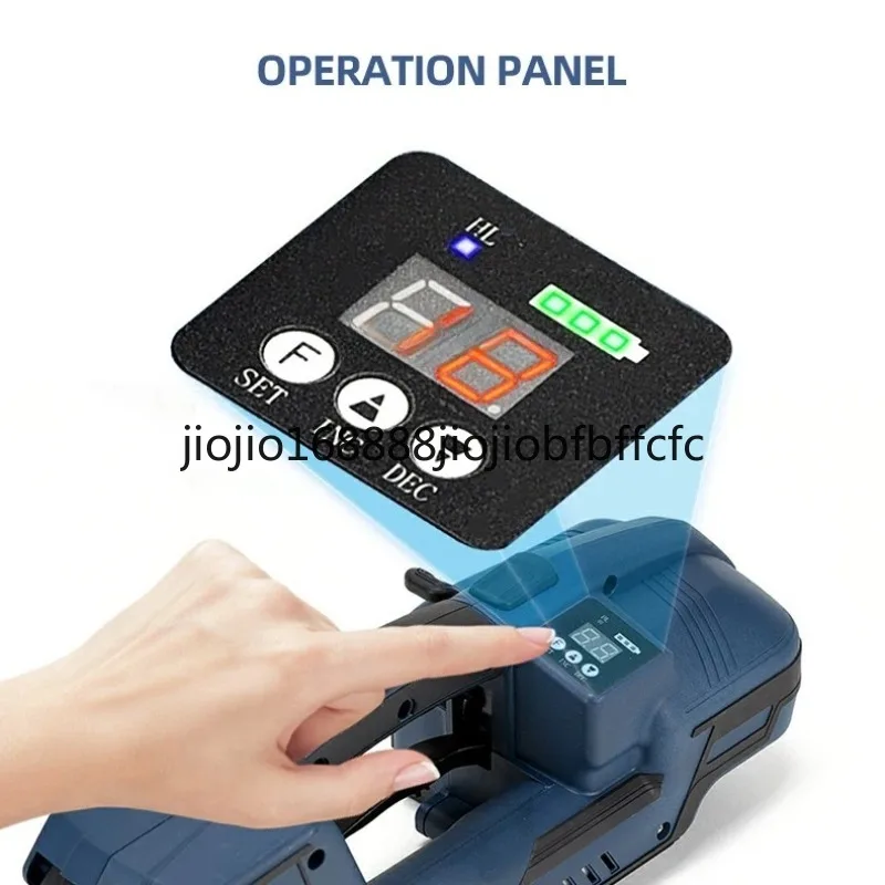 Suitable for portable strapping machines, fully automatic plastic strapping packaging machines, and packaging tools