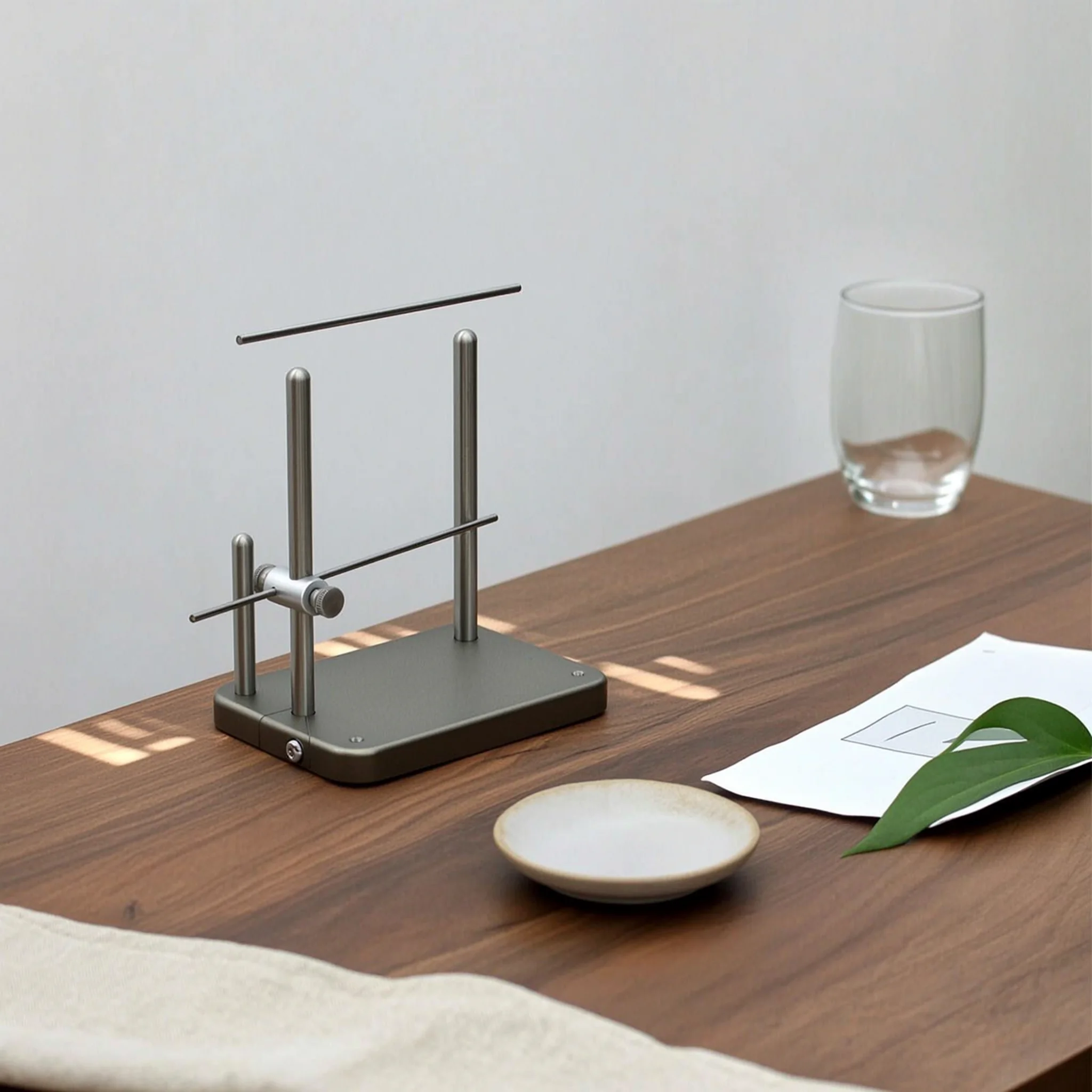 Fly Tying Workstation with Background Plate Rotary Fly Tying Station Tool Strong Smooth for Hobbyists, Craft Room, Workbench